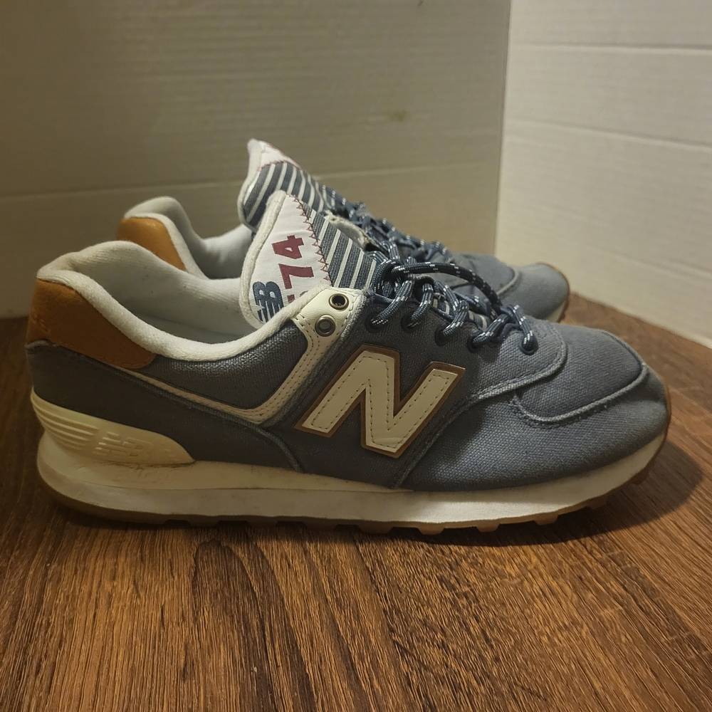New Balance Gray and Tan Women's Sneakers